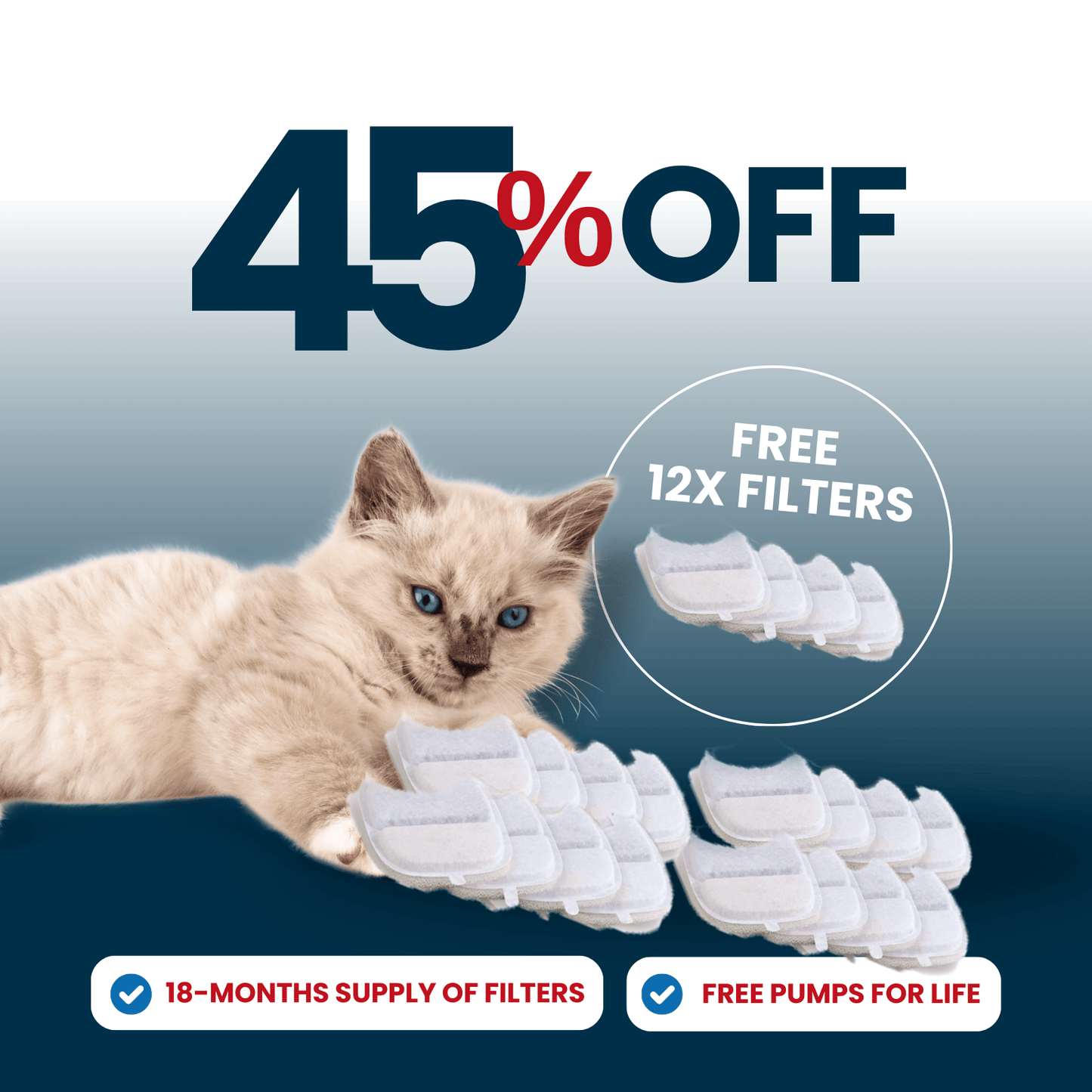 24x Filter Sets + 12x FREE - Wireless Filters