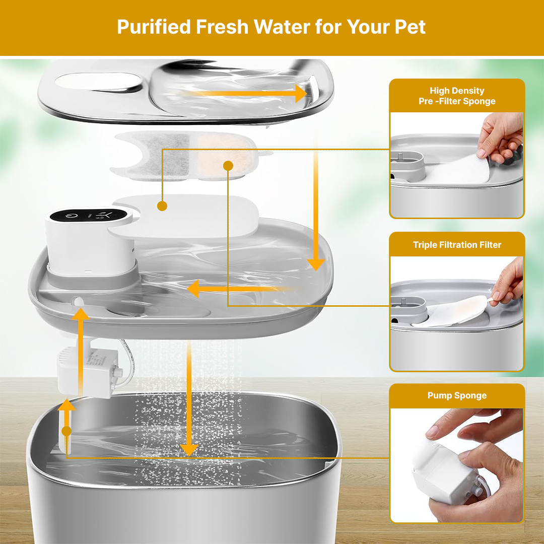 Wireless KittySpout Replacement Filters - 2-month Subscription