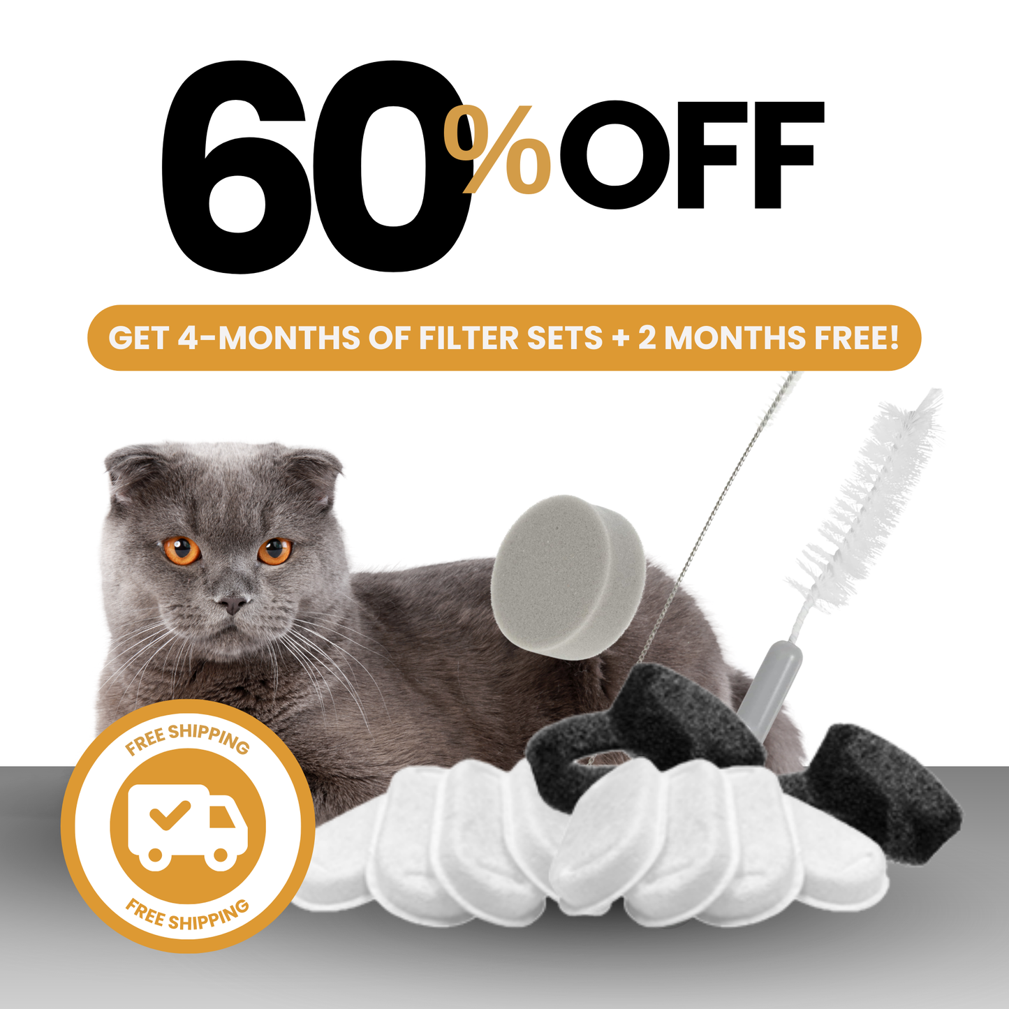 8x Filter Sets + 4x FREE Filters + FREE gift